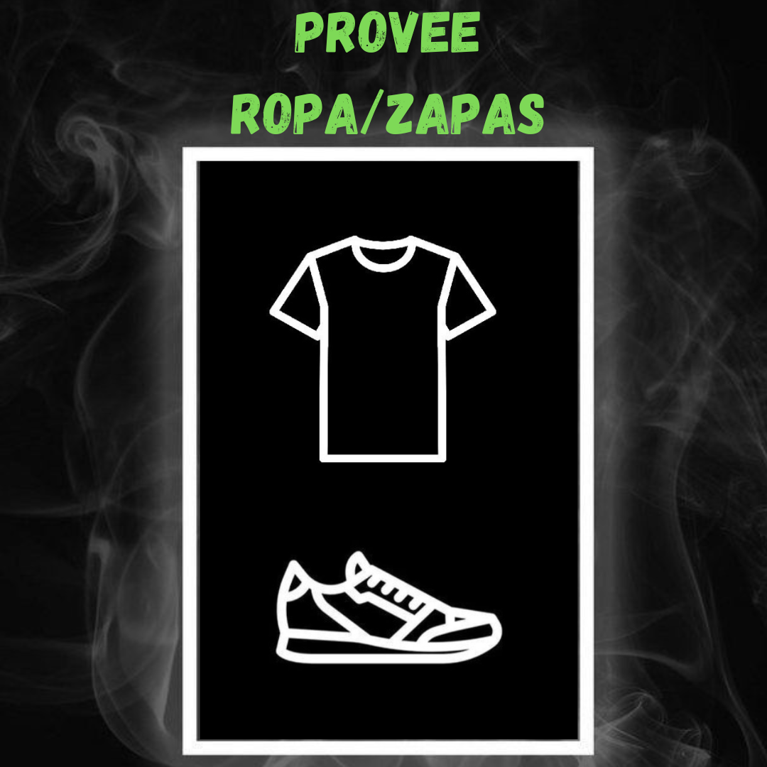 PROVEEDOR ROPA/ZAPAS